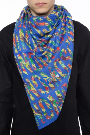 Embroidered logo shawl, zdjęcie 2 Embroidered logo shawl od Moschino